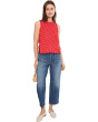 Side Tie Smocked Tank
