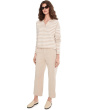26" High-Rise Utility Crop Straight Leg Pants with Side Waistband Tabs