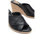 Fisella Cross Band Espadrille Wedge Sandals