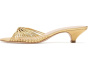 Dixie Leather Kitten Heels