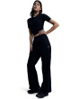 Windrunner High-Waisted Woven Open-Hem Pants