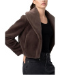 Faux Fur Cropped Jacket