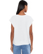 Garment Dyed Terry V-Neck Top