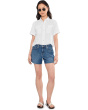 Coastalina Short Sleeve Utility Pocket