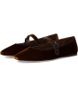 Loeffler Randall Женская джинсовая юбка Mary Jane Flat