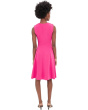 Sleeveless Scoop Zipper Neck Aline
