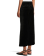 Clean Front Anessa Trouser In Black Overdye