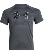 Under Armour Kids Футболка с коротким рукавом с технологичным гибридным принтом (Big Kid)