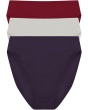 Bliss Bare Cotton High Cut Brief 3-Pack