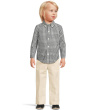 Plaid Poplin Button Down Shirt (Infant)