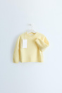 Zara СВИТЕР TIMELESS ИЗ 100% КАШЕМИРА Светло-желтого ЦВЕТА