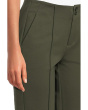 Mid-Rise Double Button Trouser