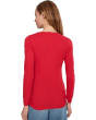 Long Sleeve Twisted Scoopneck Tee
