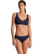 Beach Club Solid V Wire Over the Shoulder Top