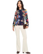 The Janie Favorite Puff Sleeve Mock Neck - Vista Pa