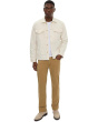 Flap Pocket Collared Denim Jacket