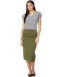 Cargo Midi Skirt In Gmt Dye