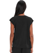 Relaxed Short Sleeve Drape Top