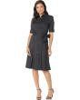 Cotton-Blend Shirtdress
