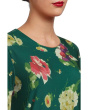 Long Sleeve Crew Dress To Knee