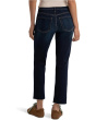 Reese High-rise Fab Ab Ankle Straight Raw Hem