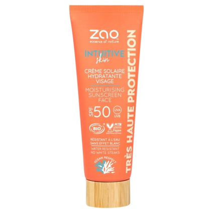 Zao Увлажняющий увлажняющий солнцезащитный крем для лица SPF 50 - 50 мл