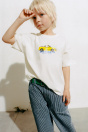 Zara ФУТБОЛКА С АВТОПЕЧАТЬЮ 542013711-250-18
