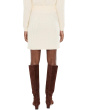 Cable Knit Mini Skirt
