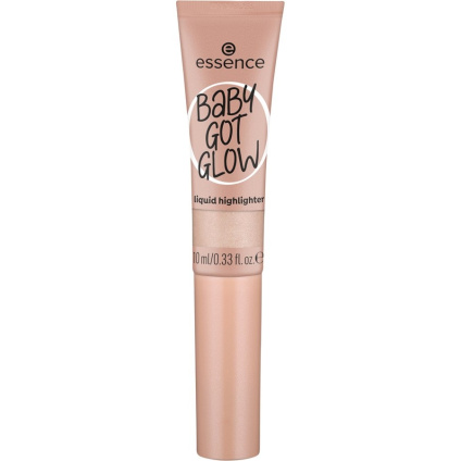 Essence Хайлайтер BABY GOT GLOW Liquid Хайлайтер 10 Sassy in Silk - 10 мл