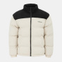 Firetrap Мужская пуховая куртка на молнии с воронкообразным вырезом и длинным рукавом