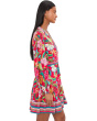 Short Printed Rayon Dress