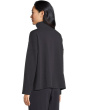 Petite Cozy Brushed Terry Hug Funnel Neck Tunic