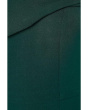 Cross Pleated Neck Sheath