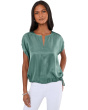 Lightweight Satin Shimmer Square Top