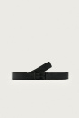 Zara Черный кожаный ремень со спиралями