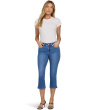 Petite Chloe Capri Side Slit Jeans