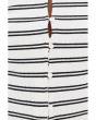 Button Front Ribbed Top
