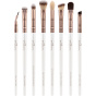 Luvia Cosmetics Набор кистей Prime Vegan All Eye Want Wing Wing Liner + Кремовый шейдер + контур глаз + Заостренная складчатая кисть + Мягкий блендер + прецизионный блендер + мазок + мелкая подводка - 1 шт.