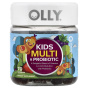 OLLY, детские жевательные мультивитамины и пробиотики, со вкусом ягодного пунша, 70 жевательных таблеток