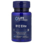 Life Extension, B12 Elite, 60 вегетарианских пастилок (1000 мкг в 1 пастилке)