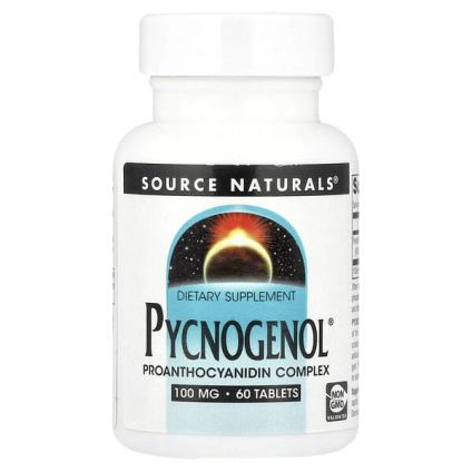 Source Naturals, Pycnogenol®, 100 мг, 60 таблеток