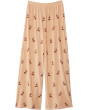 Reindeer Snow Wide Leg Pants (Toddler/Little Kids)