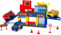 Dickie Toys - Micro SOS Car Station - Rescue Station with 3 Mercedes-Benz Toy Cars 