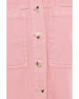 High/Low Denim Shacket