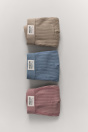 Zara 2-6 ЛЕТ/ 3 КОМПЛЕКТА БОКСЕРСКИХ ТРУСОВ В РУБЧИК 505656009-330-36