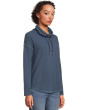 Rounded Hem Mock Neck