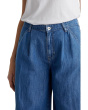 Melinda High-Rise Ultra Wide Palazzo Jeans in Catalina