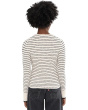 Striped Boucl_-Knit Cardigan