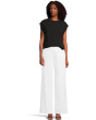 Adria Low Rise Baggy Wide Leg in Gallery White