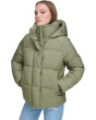 Quilted Hooded Bubble Puffer